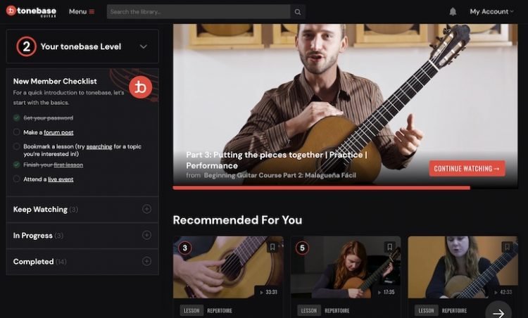 Tonebase Review: Online Classical Guitar Lessons – Nylon Plucks